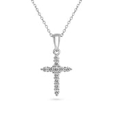 Diamond Cross Pendant - Dracakis Jewellers
